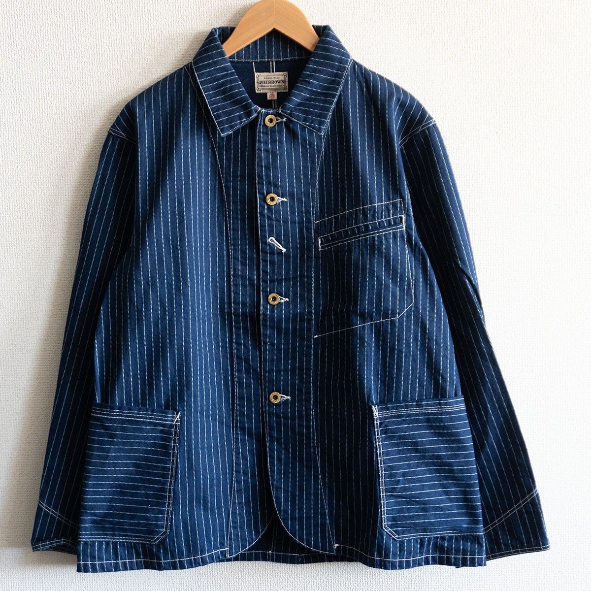 PHERROW’S ウォバッシュ カバーオール 40 ジャケット フェローズ