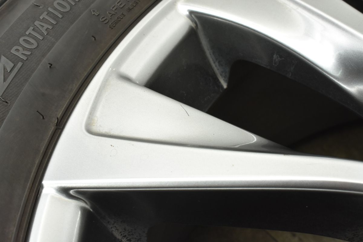  バリ溝 トヨタ 80 ハリアー Zグレード 19 in 7 J 35 PCD 114 3 ブリヂストン ブリザックDM V 225 55 R RAV 4 ヴァンガード 19インチ タイヤ ホイールセット