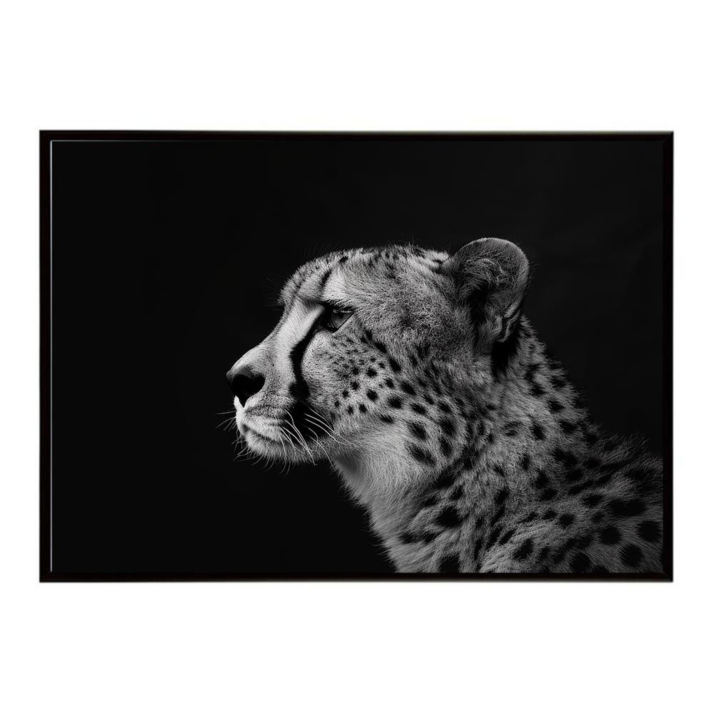 【B2サイズ（約51x73cm）】【lh-poster-6341】Cheetah チーター サバンナ アフリカ 草原 自然 ネイチャー 動物 アニマル 野生動物 写真 猫ポスター インテリア フォト