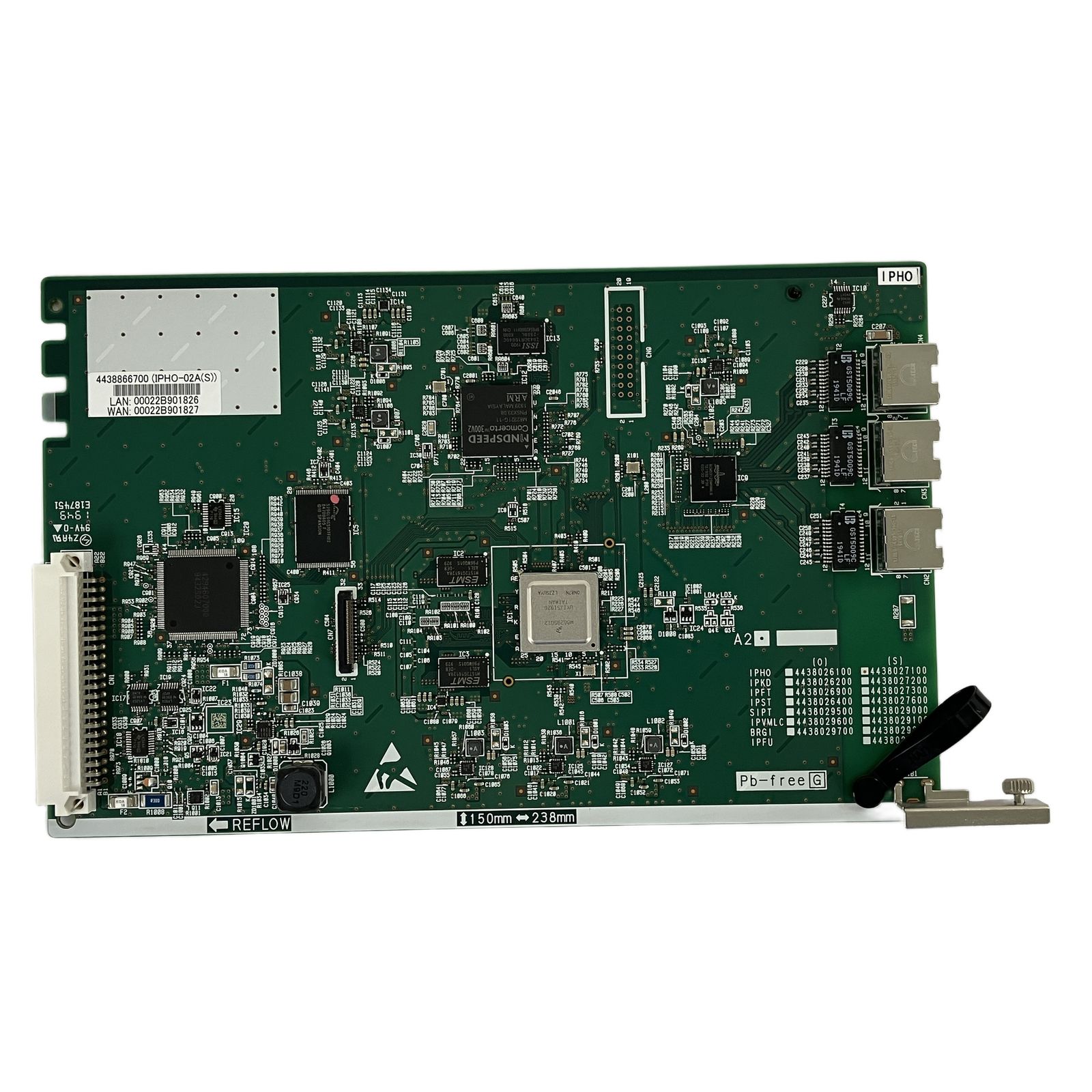 SAXA IPHO 02 A S 16 IP局線ユニット ひかり電話オフィス 基盤