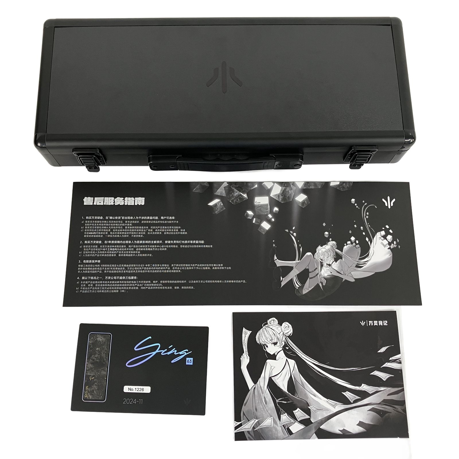 WLMOUSE YING 63 ゲーミングキーボード コンパクトキーボード PC周辺機器