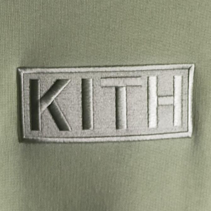 希少カラー】KITH キス パーカー L(XL相当) ボックスロゴ 刺繍 ミント 希少カラー】KITH キス パーカー L(XL相当) ボックスロゴ 刺繍 ミント