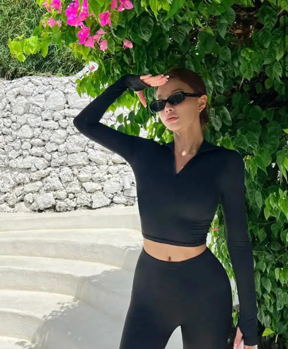 バリービキ クロップド ラッシュガード セット S