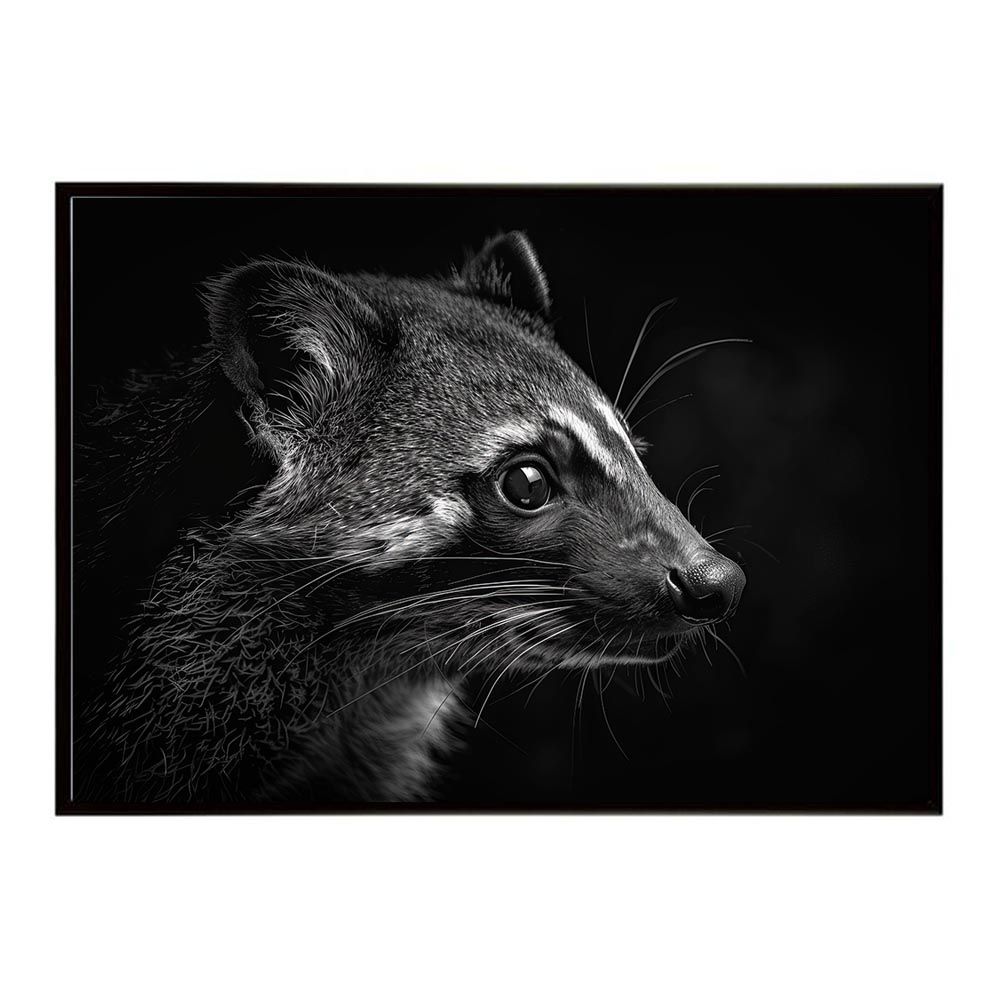 Mituページ A3サイズ（約30×42cm）】【lh-poster-6396】Civet シベット ジビエ 猫
