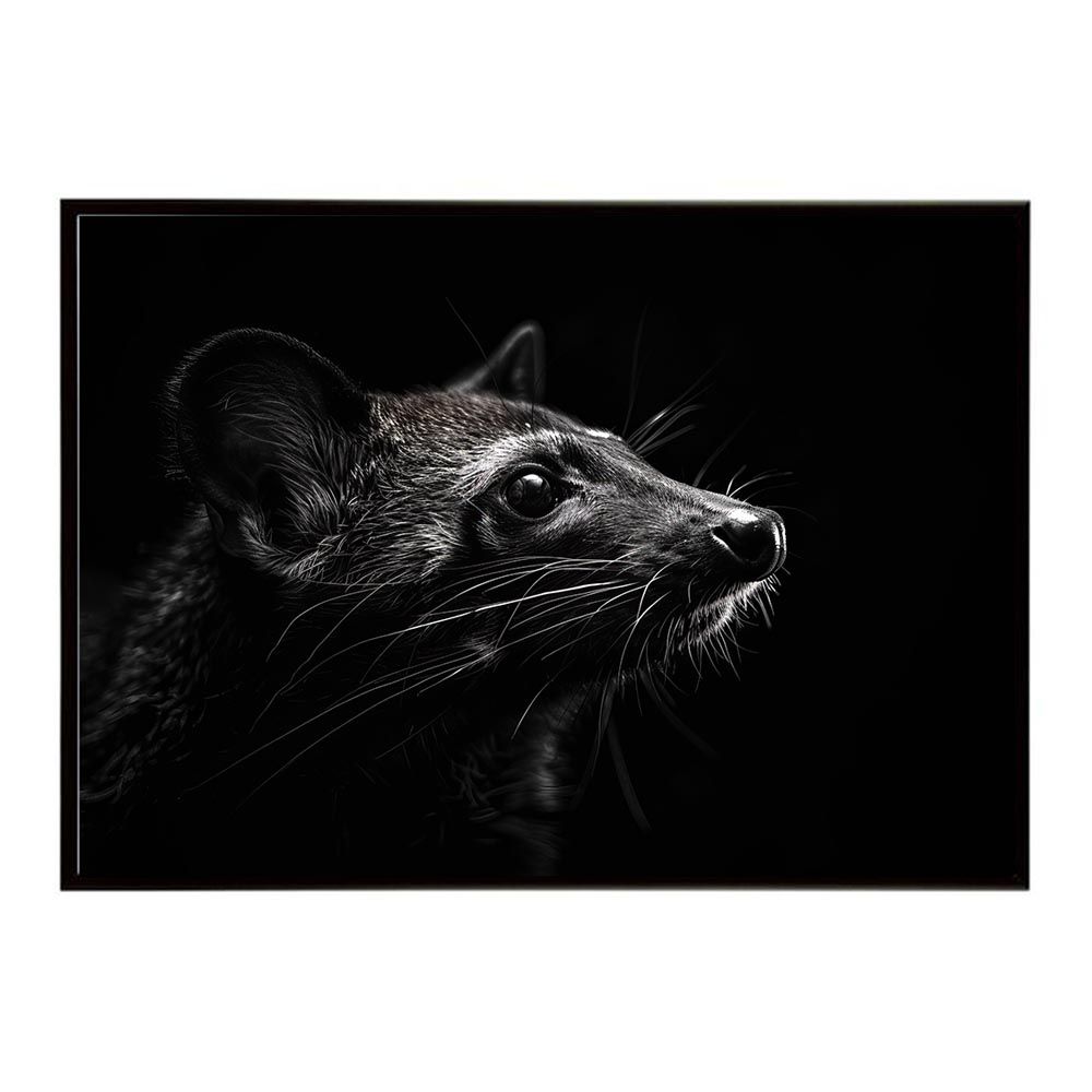 B1サイズ（約73x103cm）】【lh-poster-6398】Civet シベット ジビエ 猫