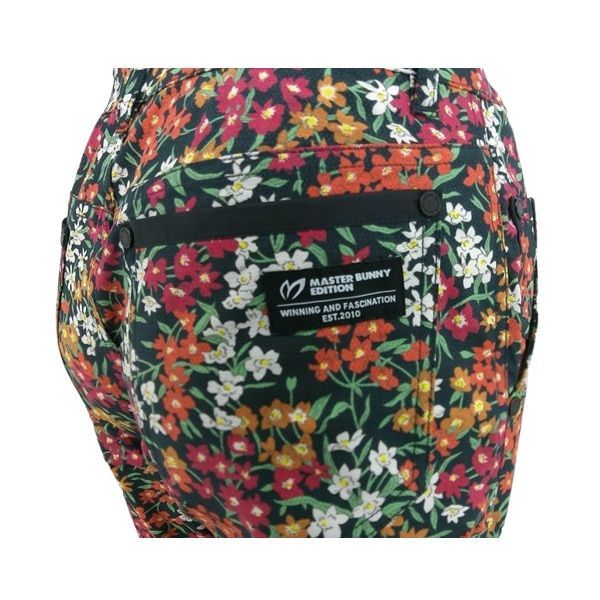 マスターバニーエディション レディース 花柄ストレッチ テーパード