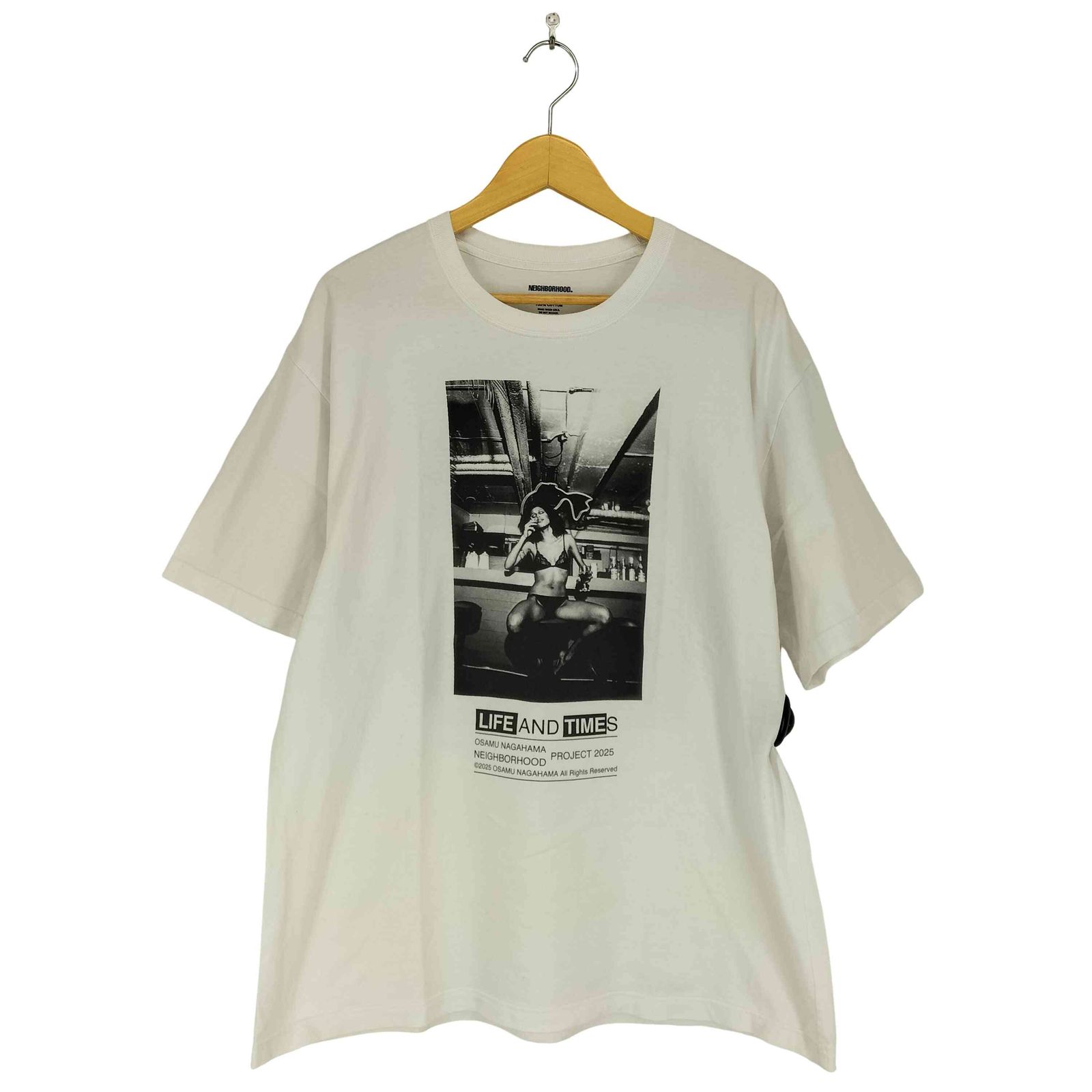 NEIGHBORHOOD(ネイバーフッド) 2025 SS NH X OSAMU NAGAHAMA . TEE メンズ JPN：L 【中古】【ブランド古着バズストア】 ネイバーフッド NEIGHBORHOOD 2025 SS NH X OSAMU NAGAHAMA . TEE