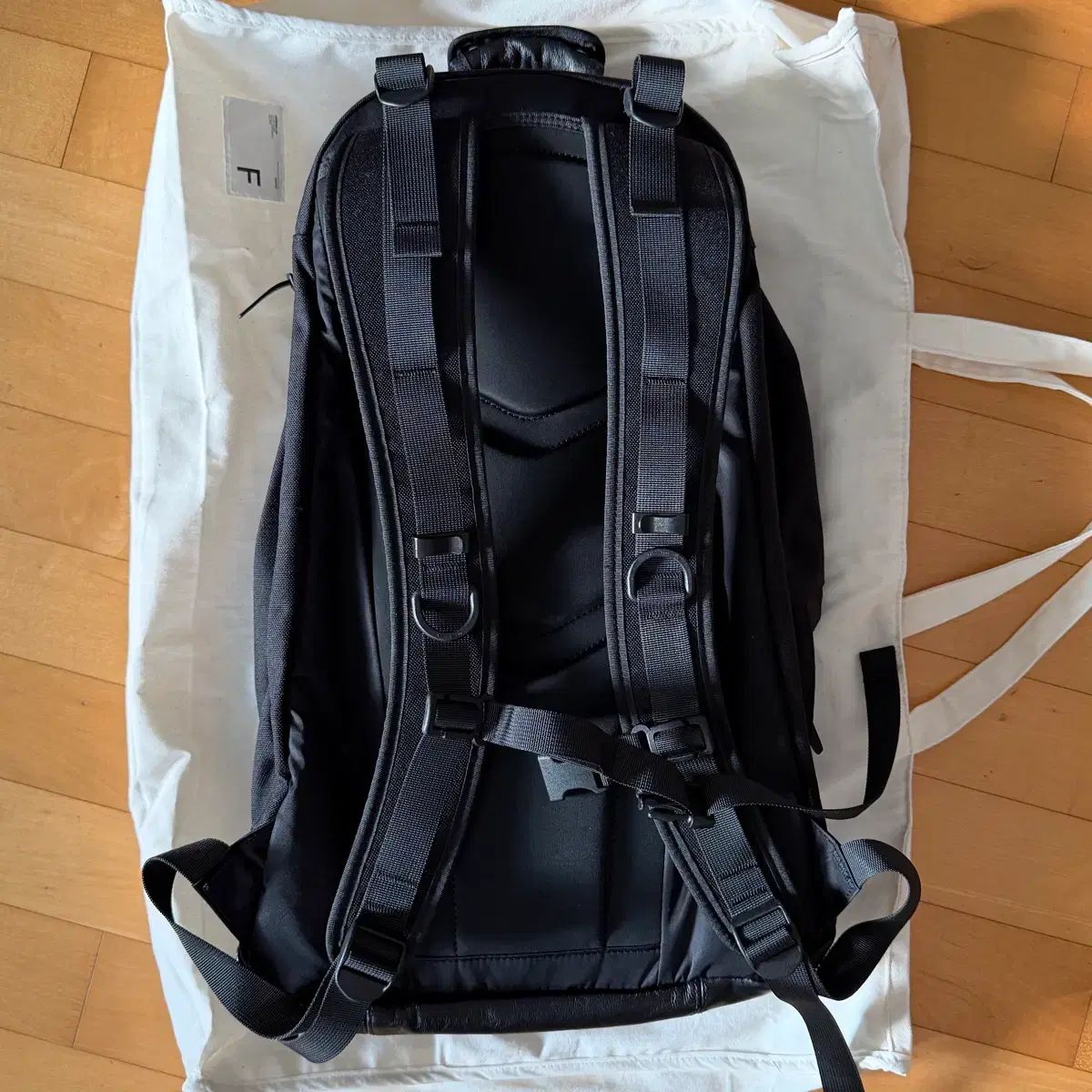 VISVIM ビズビム コーデュラ バックパック Cordura 22 L オールブラック
