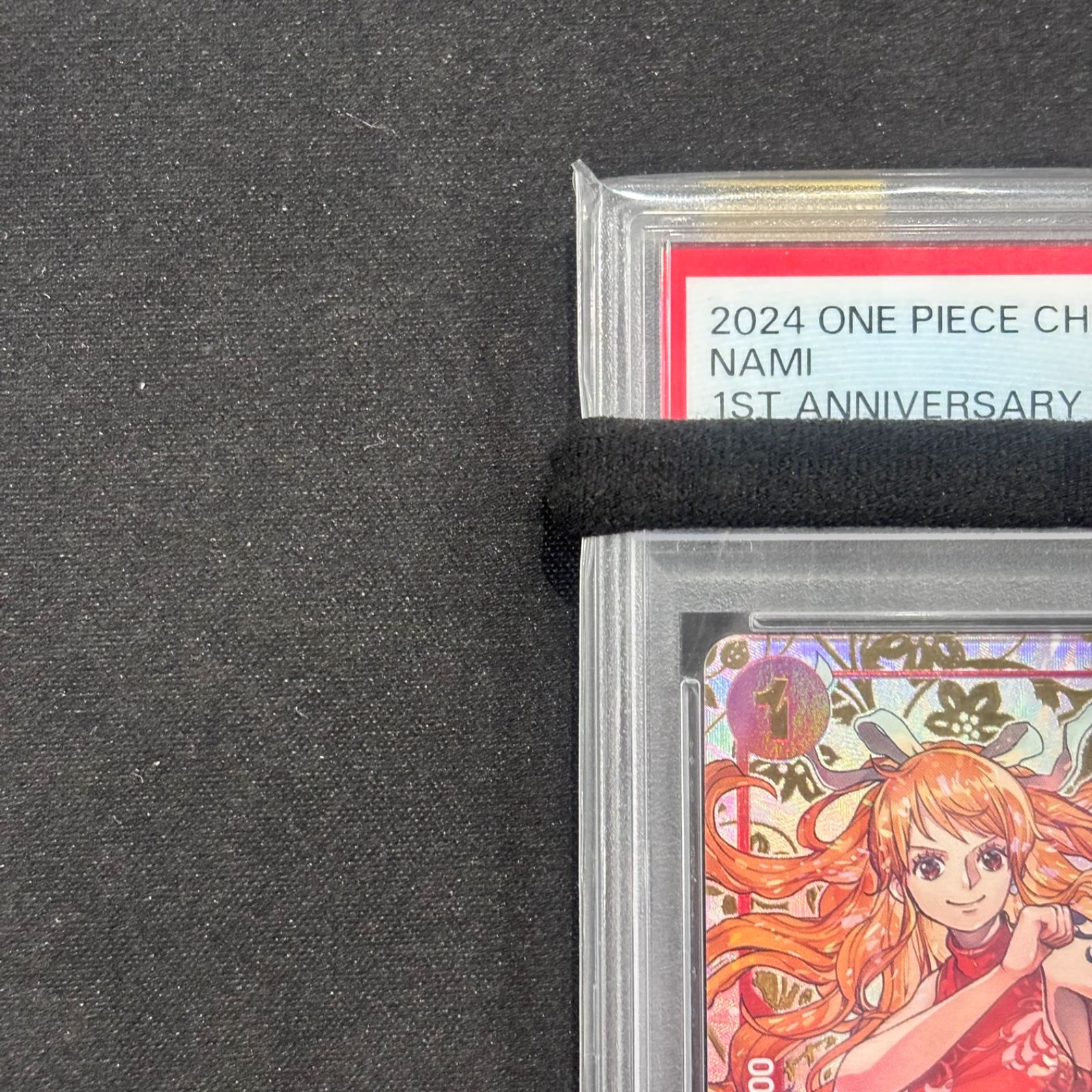 ワンピースカード PSA 10 ナミ シリアル OP 01-016 プロモ 中国 1周年 A 002