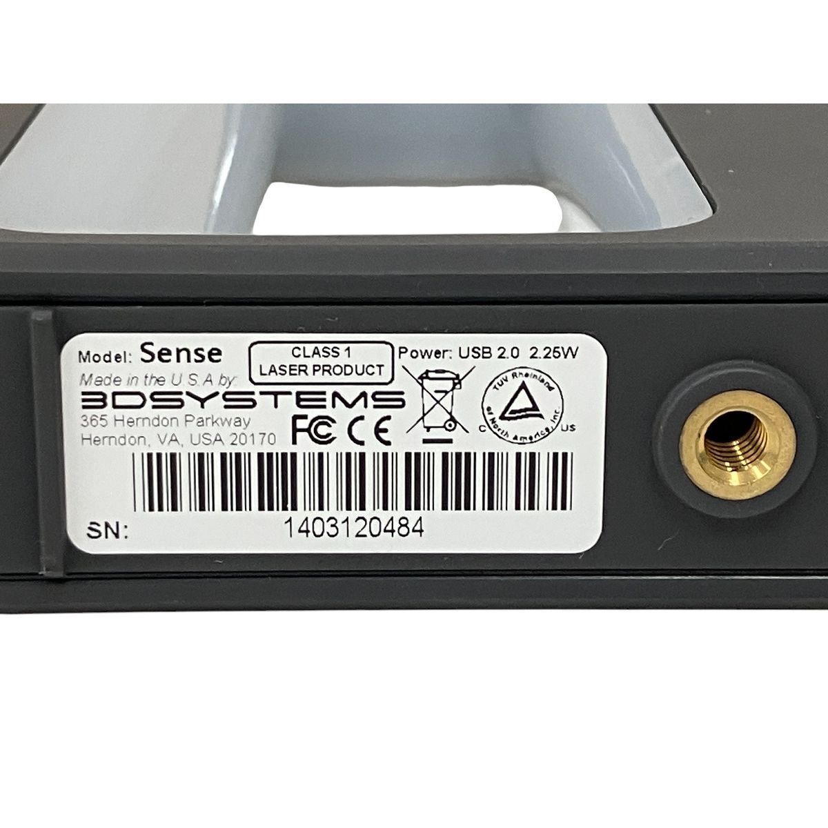 SENSE 3D Scanner 3Dスキャナー スリーディ システムズ 中古 O10705925