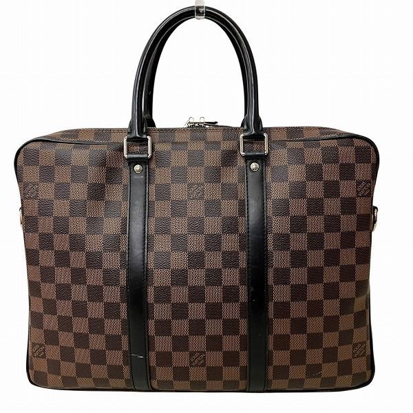 ルイヴィトン Louis Vuitton ダミエ ポルト ドキュマン ヴォワヤージュPM N 41466 バッグ ブリーフケース ビジネスバッグ メンズ