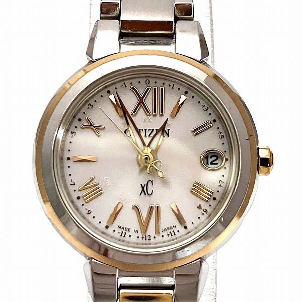 シチズン クロスシー ベーシックコレクション H 060-T 025056 ソーラー 時計 腕時計 レディース