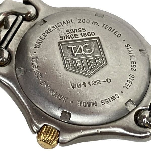  タグホイヤー セル デイト WG 1122 0 クォーツ 時計 腕時計 メンズ その他 その他