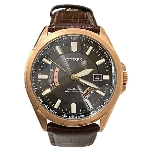 シチズン エコドライブ H 145 S 099111 電波ソーラー 時計 腕時計 メンズ