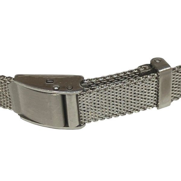 シルバー文字盤 手巻き