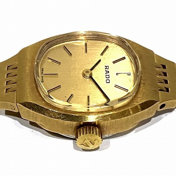 ラドー 332 3229 2 手巻き ゴールド 時計 腕時計 レディース