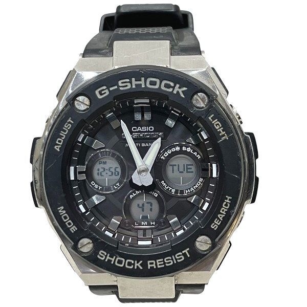 カシオ G SHOCK STEEL GST W 300 電波ソーラー 時計 腕時計 メンズ