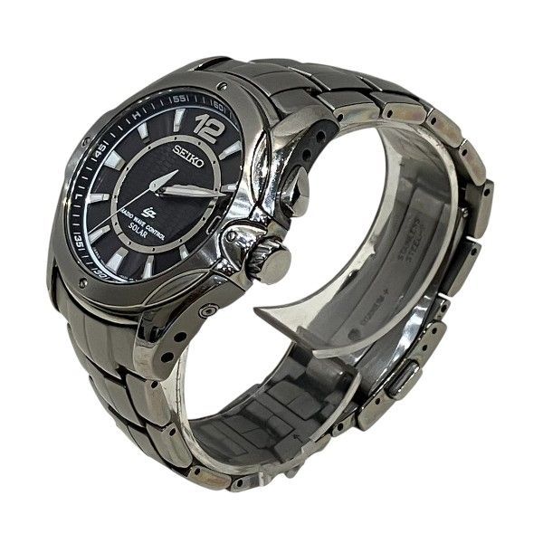 セイコー イグニッション 7 B 22 0 AA 電波ソーラー 時計 腕時計 メンズ