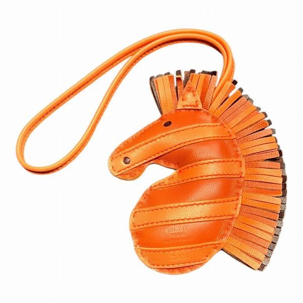 エルメス Hermes ジージー サバンナ シマウマ モチーフ チャーム ブランド小物 レディース