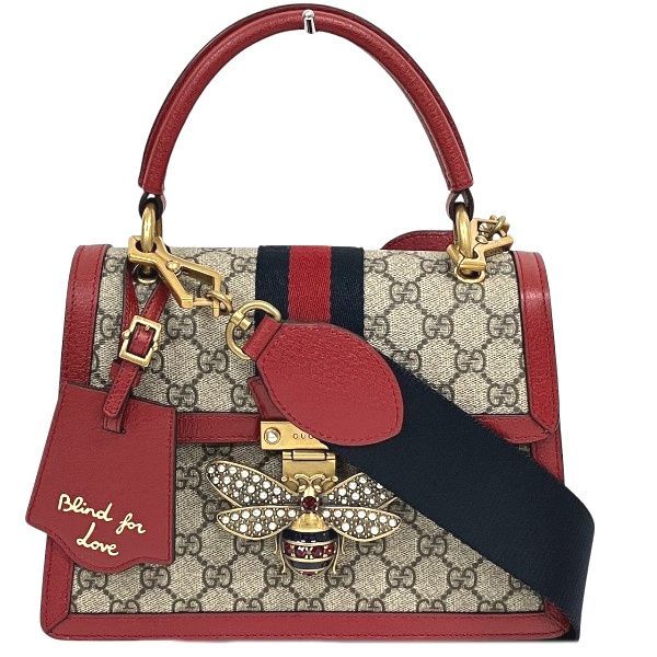 グッチ GUCCI GGスプリーム クイーンマーガレット 476541 2 WAY バッグ ショルダーバッグ ハンドバッグ レディース