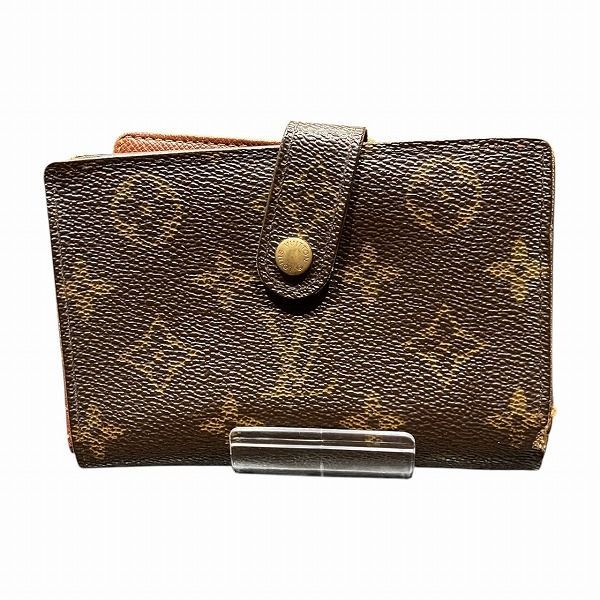 ルイヴィトン Louis Vuitton モノグラム ポルトフォイユ ヴィエノワ M 61674 2つ折り財布 レディース