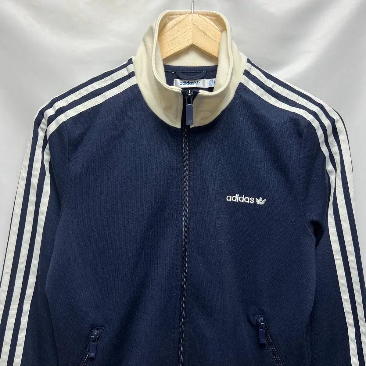 100 adidas BECKENBAUER ベッケンバウアー ネイビー トラックジャージ ジャージ