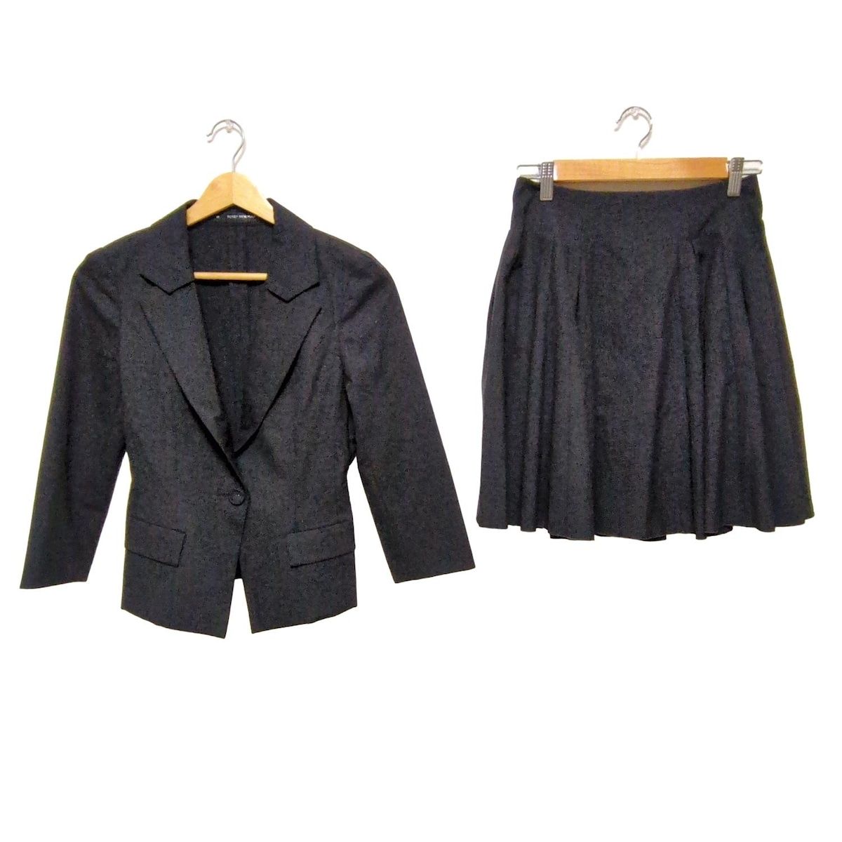 FOXEY YORK フォクシーニューヨーク スカートスーツ レディース 26927 26932 グレー