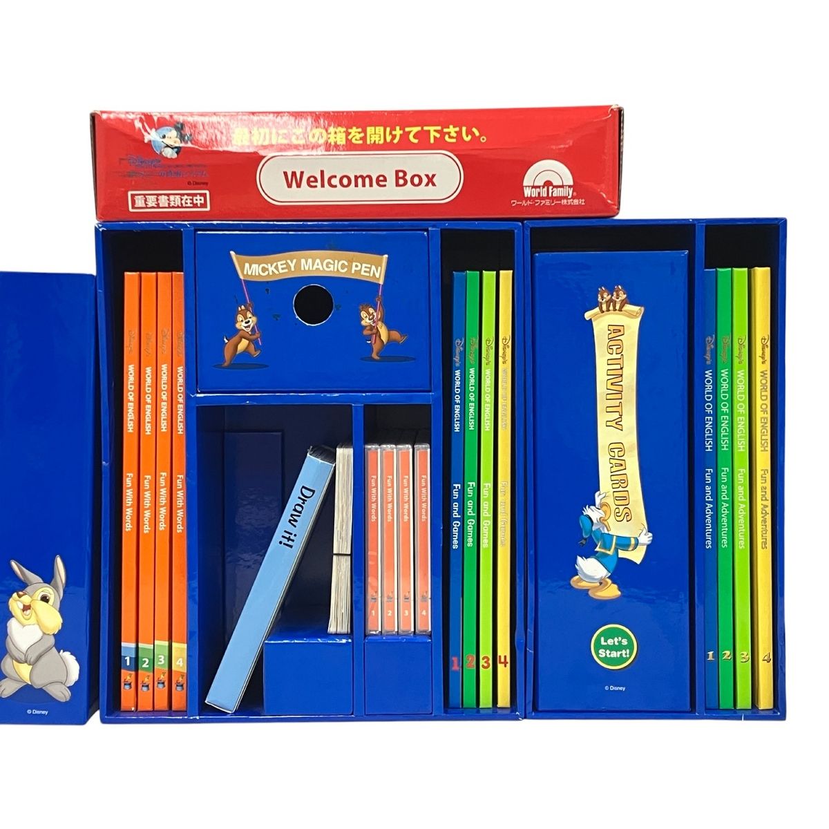 ワールドファミリー DWE ディズニー英語システム 2015年頃 子供 幼児