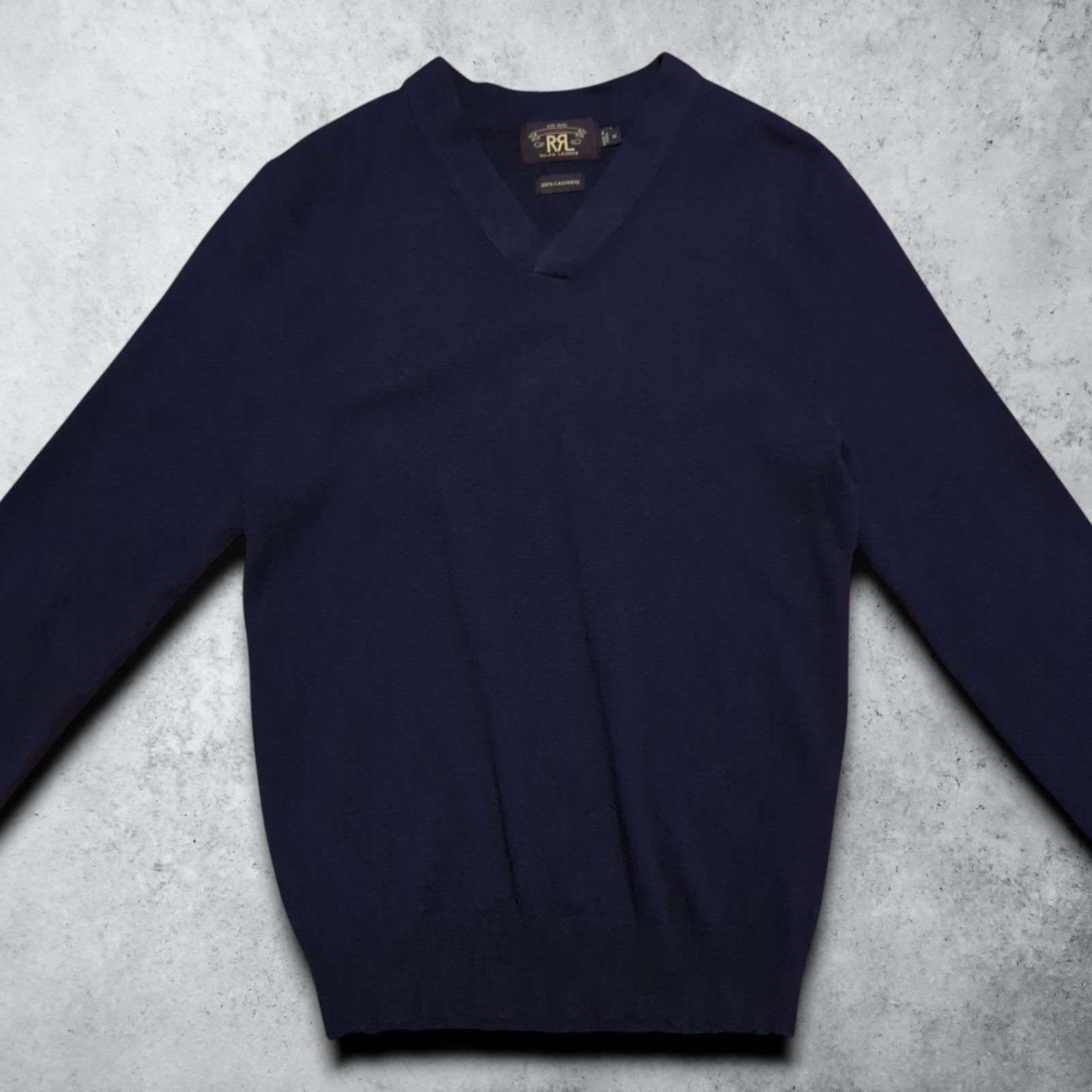 RRL RALPH LAUREN ラルフローレン カシミヤ カシミア 100% Vネック 