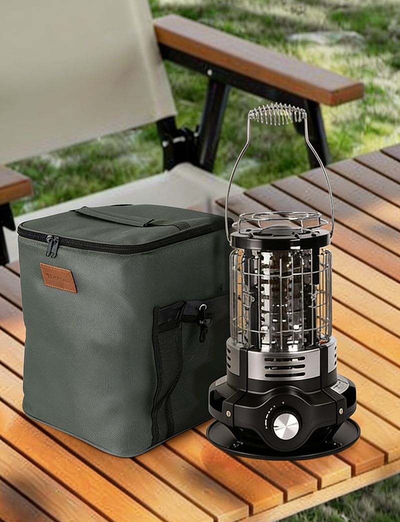 カセットガスストーブ 小型 軽量 アウトドアヒーター 防寒 省エネ 節電対策 転倒自動消火 ガス遮断 空気循環 室内屋外両用 釣りやキャンプに 停電対策 防災グッズ 対流式