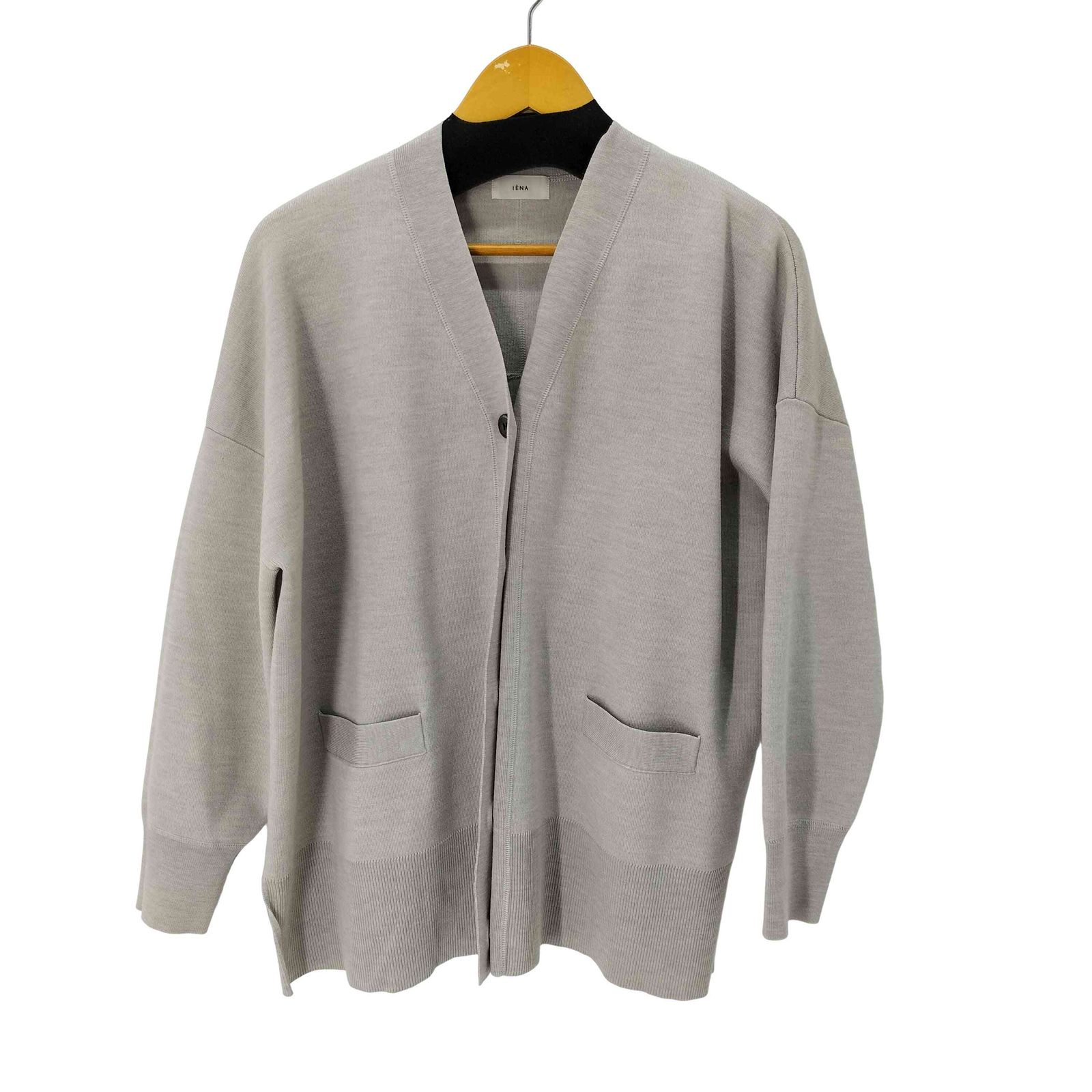 イエナ IENA 《予約》スーパーファインスムースVネックミドル