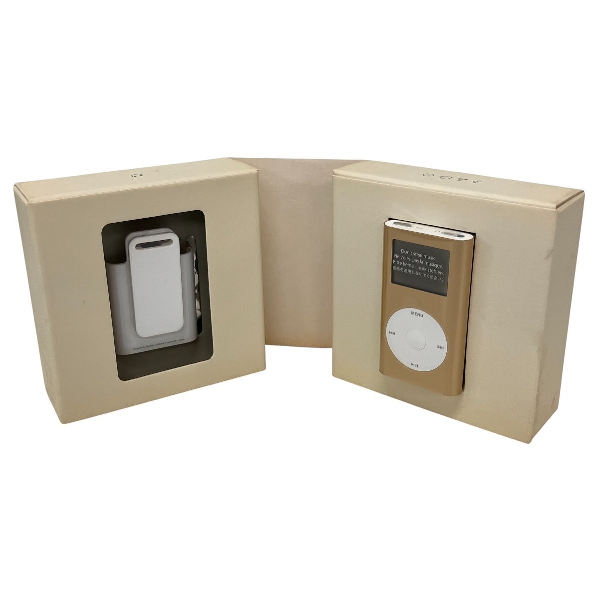 Apple M 9437 J|A iPod mini 4 GB G アップル アイポッド ミニ ゴールド ♥ 開封済