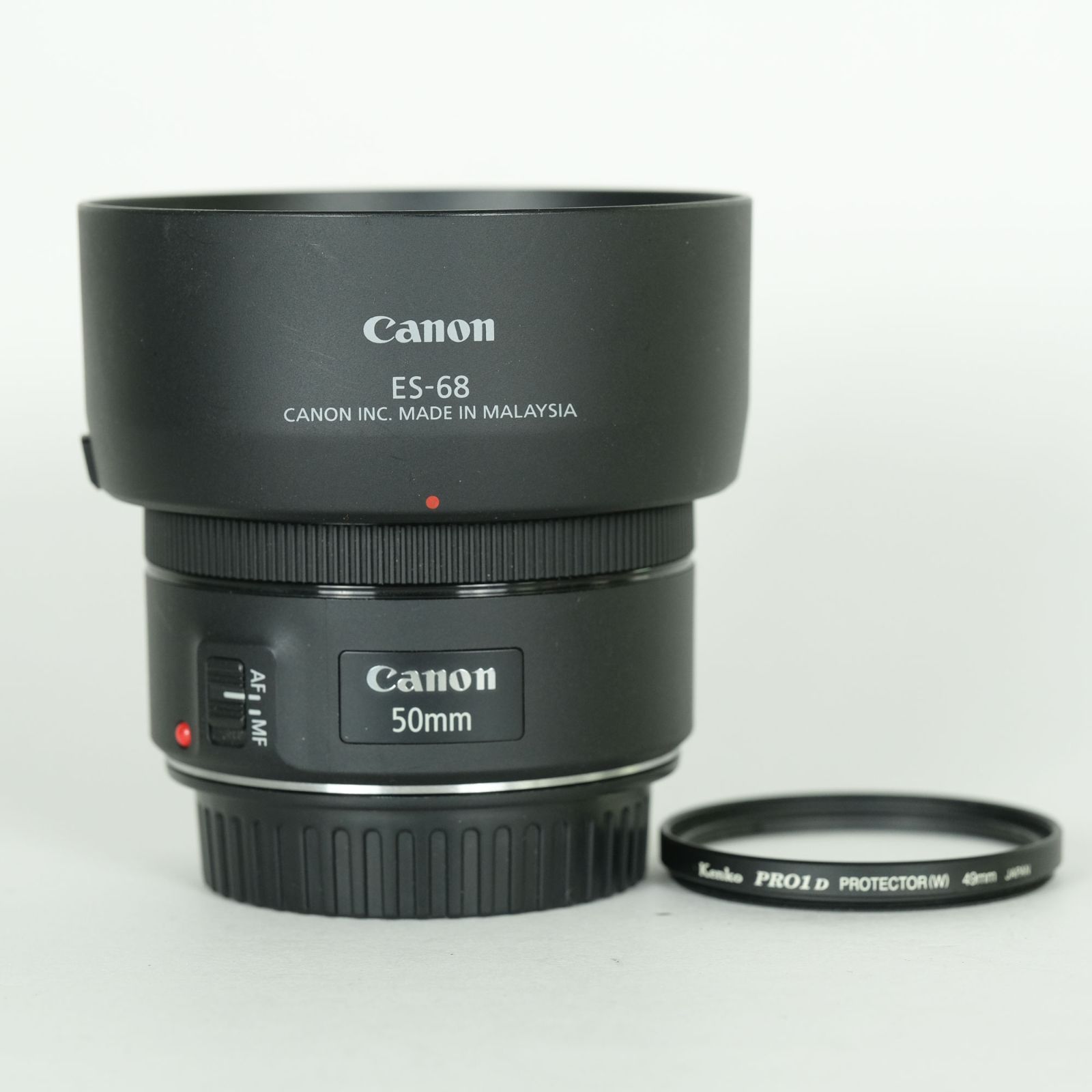 [良品 | 純正フード付] Canon EF50mm F1.8 STM | Canon EFマウント