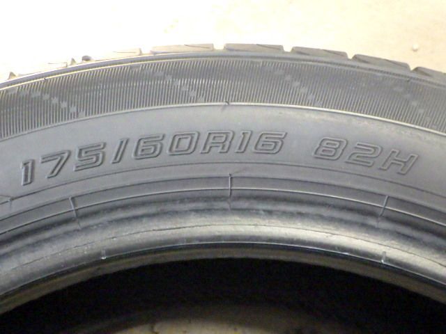  M 177 2021 23年年製造 約8部山 DUNLOP ENASEVE EC 204 175 60 R 16 2本 13インチ サマータイヤ ノーマルタイヤ