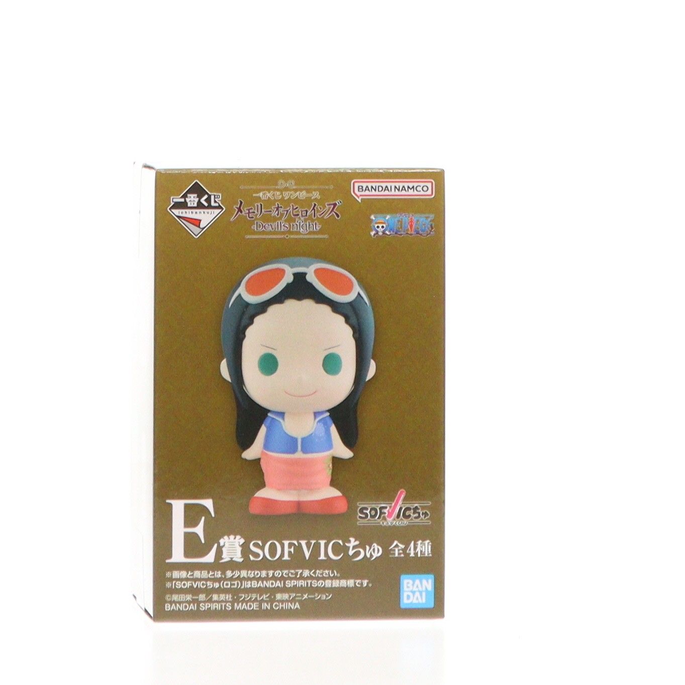 E賞 ジュエリー・ボニー SOFVICちゅ 一番くじ ワンピース メモリーオブ