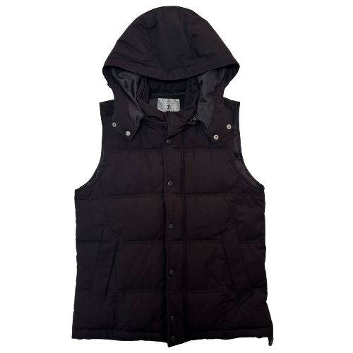 TK Down Vest Removable Hood M Black O-4 ‐ Mercari: Shop from Japan