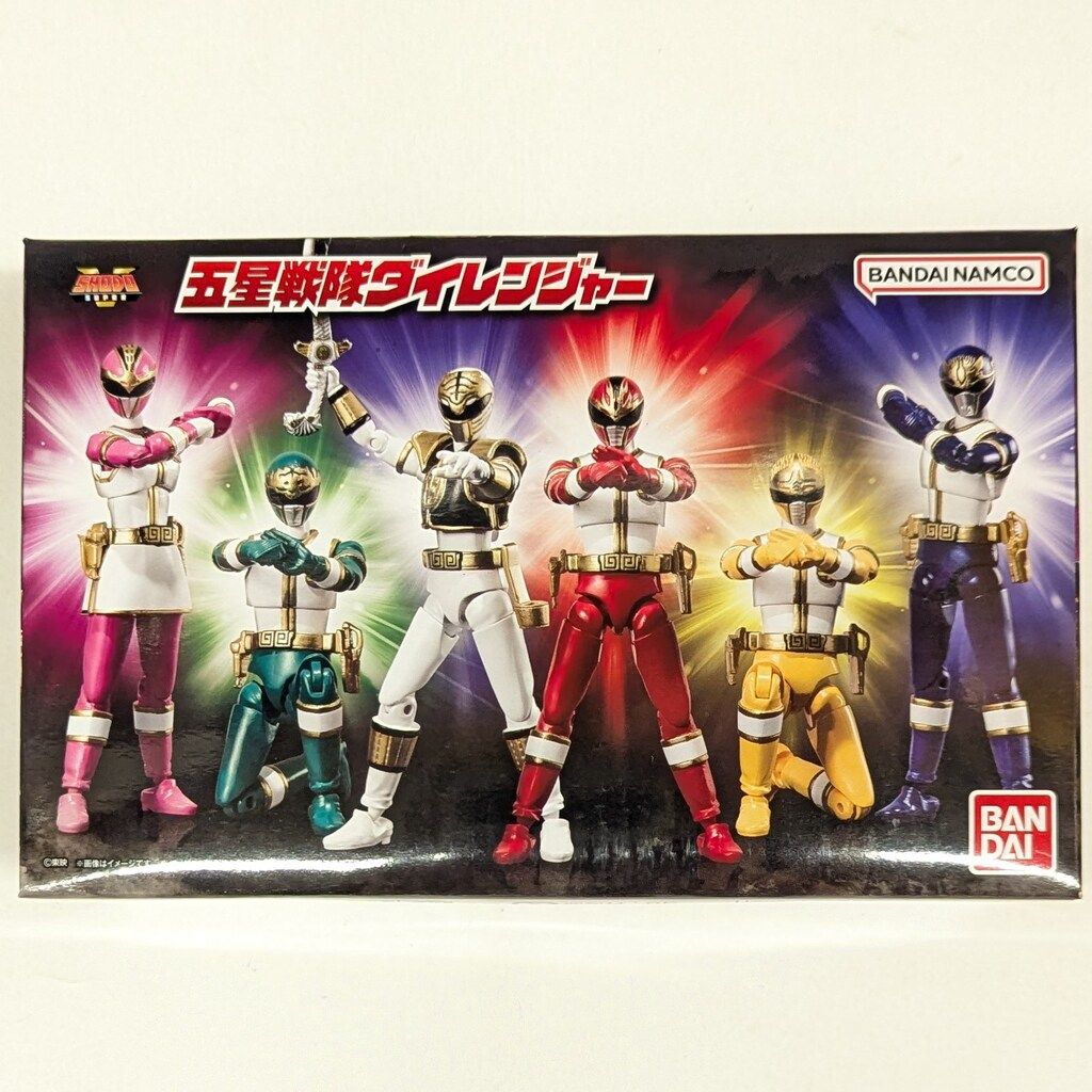 バンダイナムコ SHODO SUPER 五星戦隊ダイレンジャー