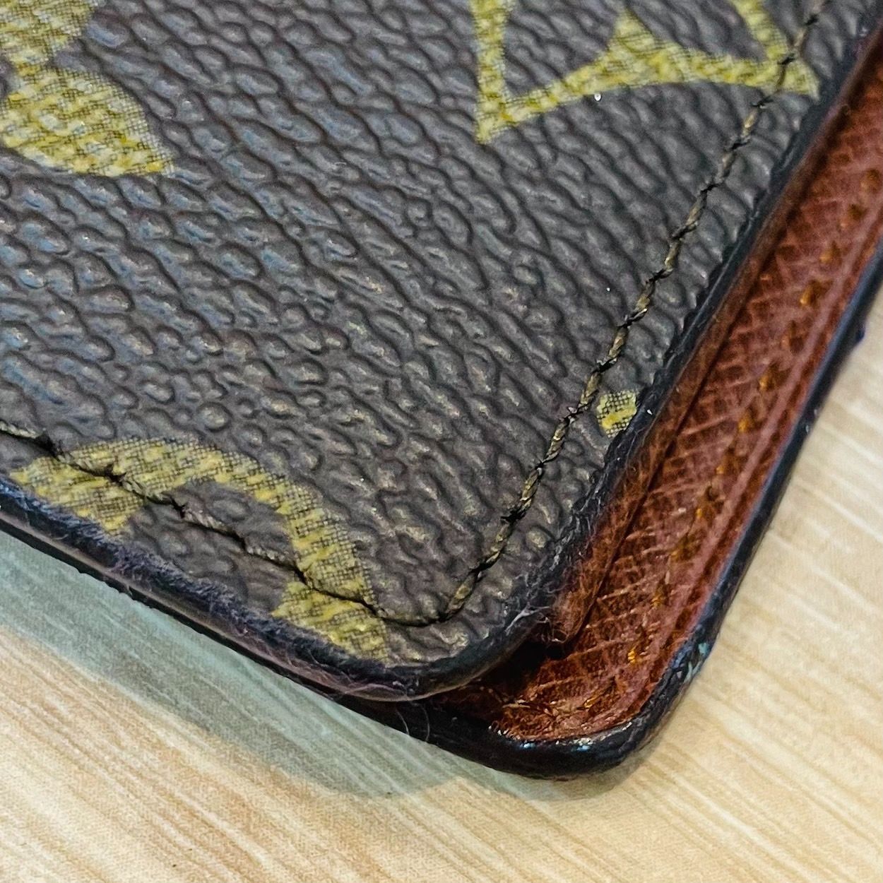 LOUIS VUITTON ルイヴィトン モノグラム 二つ折り財布 ヴィンテージ 