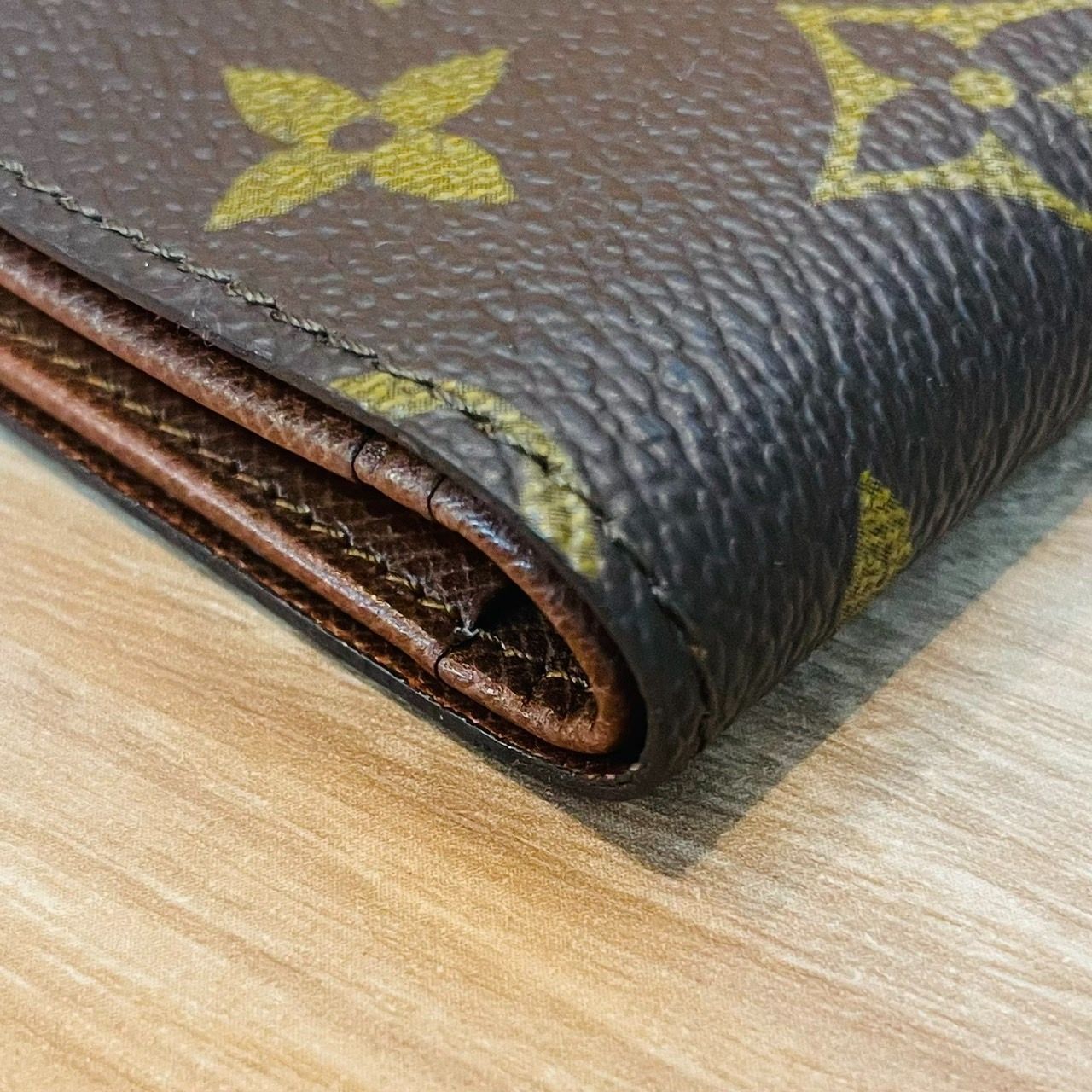 LOUIS VUITTON ルイヴィトン モノグラム 二つ折り財布 ヴィンテージ 