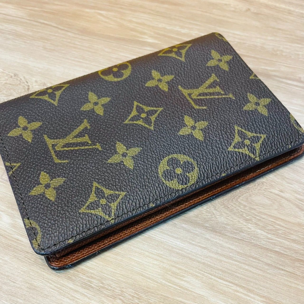 LOUIS VUITTON ルイヴィトン モノグラム 二つ折り財布 ヴィンテージ 