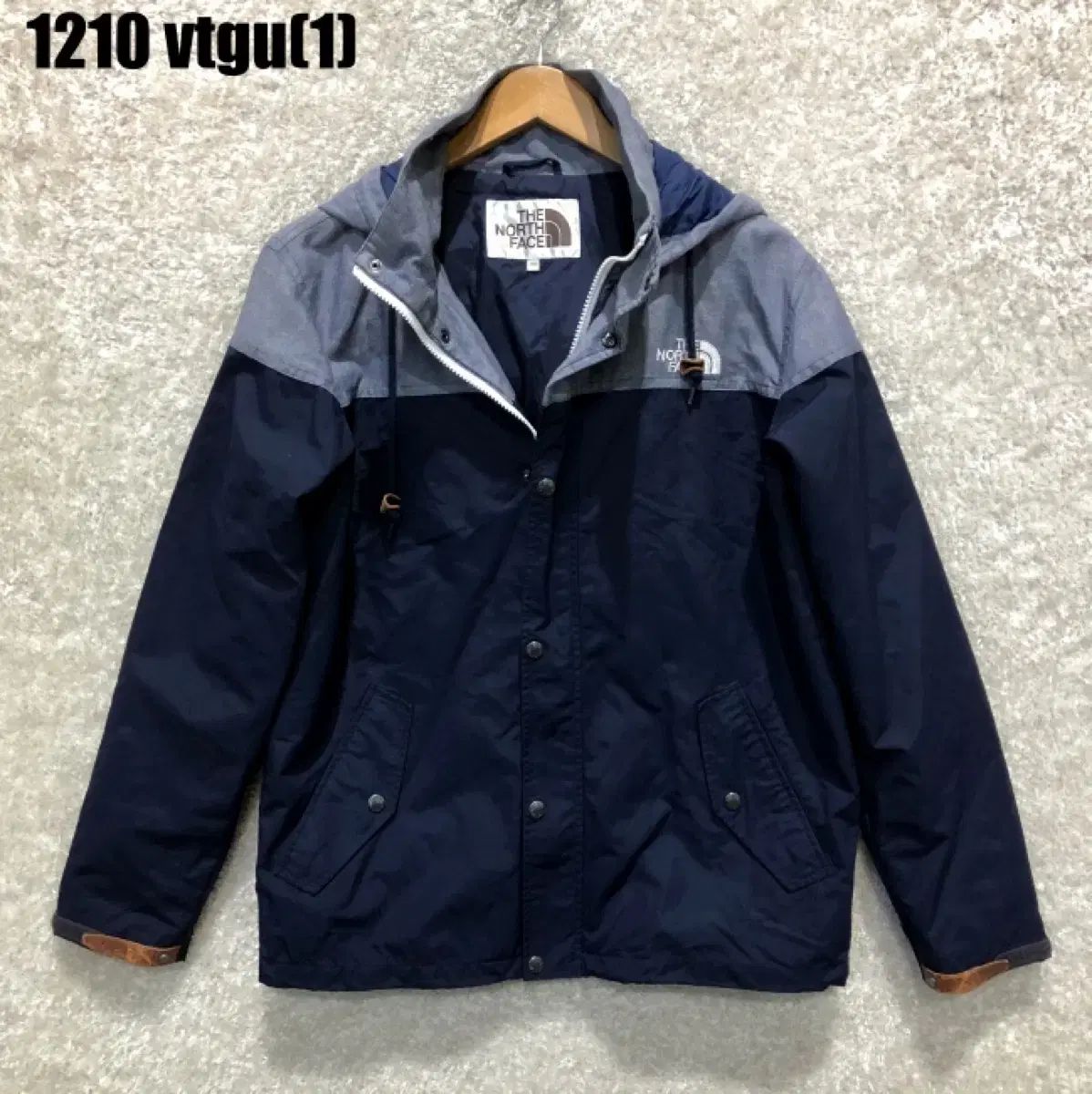 THE NORTH FACE ザノースフェイス WHO フード ウィンドブレーカー ネイビー/グレー 100 セール 1210 楽天