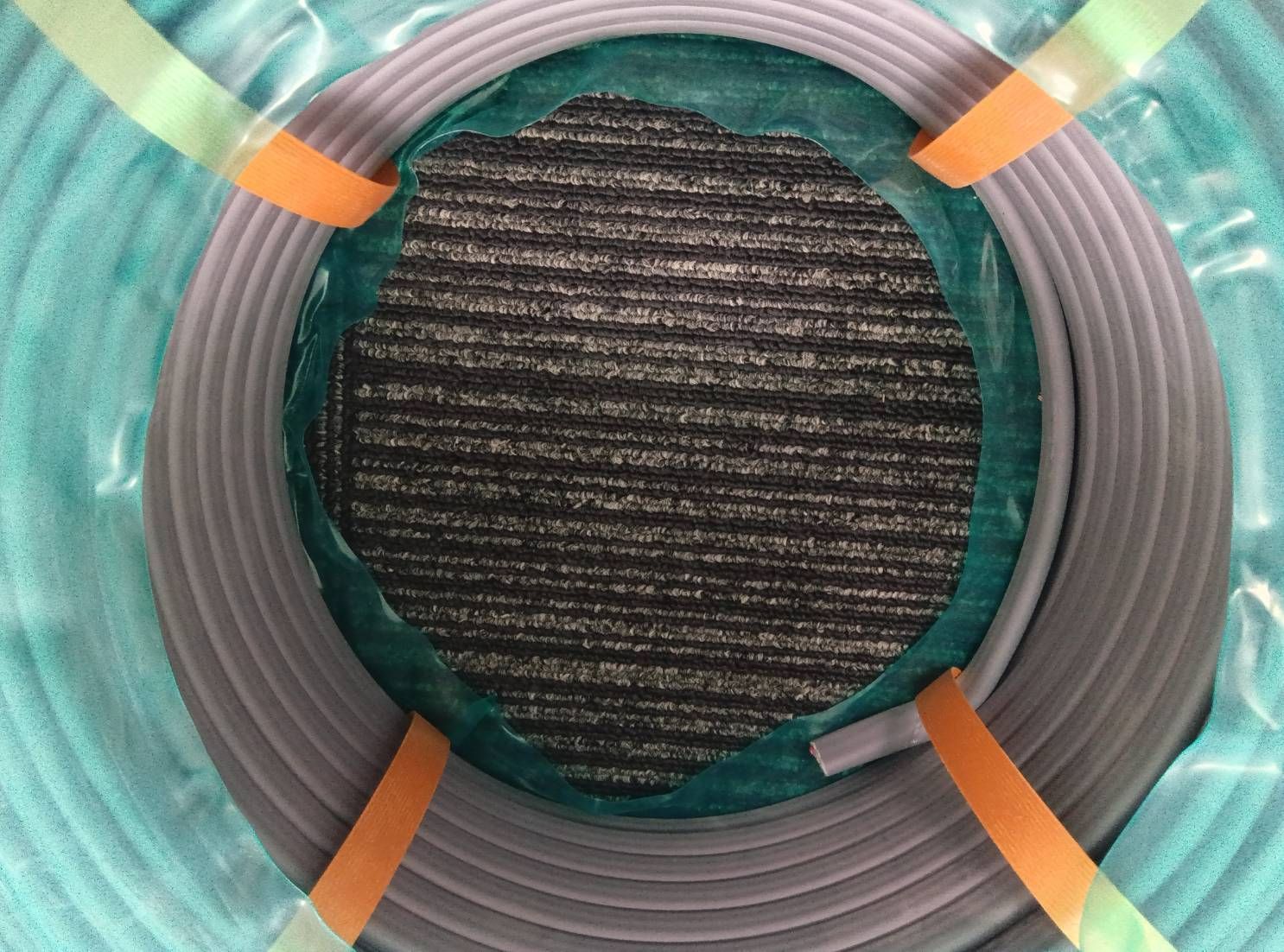 ポリエチレン絶縁耐熱性ポリエチレンシースケーブル平形