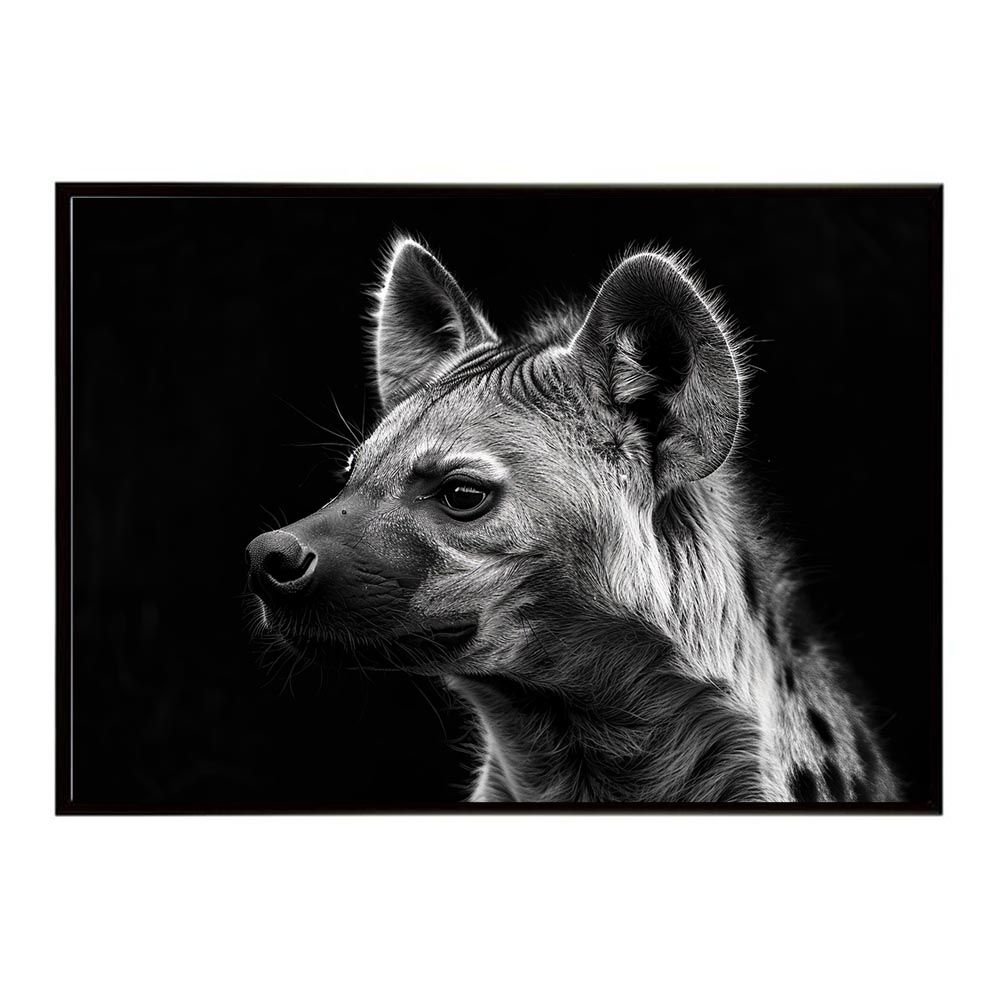 A2サイズ（約42x59cm）】【lh-poster-6579】Hyena ハイエナ ヒヒ