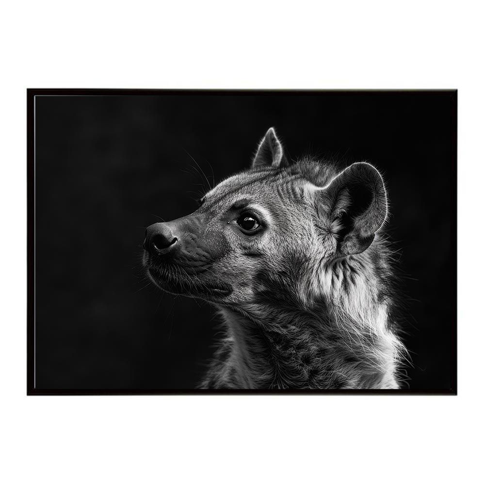 【A2サイズ（約42x59cm）】【lh-poster-6582】Hyena ハイエナ ヒヒ サバンナ アフリカ 草原 自然 ネイチャー 動物 アニマル 野生動物 写真 犬 コヨーテポスター インテリア フォト