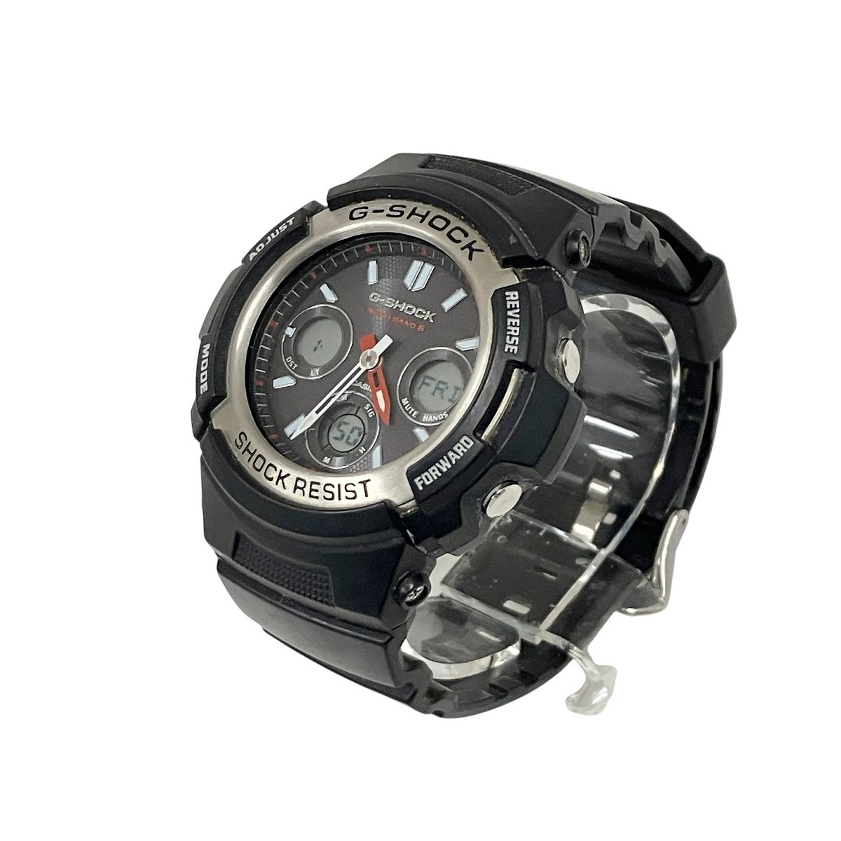 CASIO AWG-M 100 A G-SHOCK ソーラー ブラック メンズ 腕時計