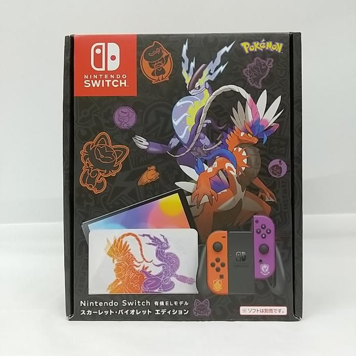 東店36 2714 2512 店舗併売 NintendoSwitch有機ELモデルスカーレット バイオレットエディション