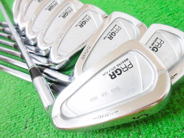 プロギア DATA 801 FORGED アイアンセット 8本 5-Sw スチール M-43 S