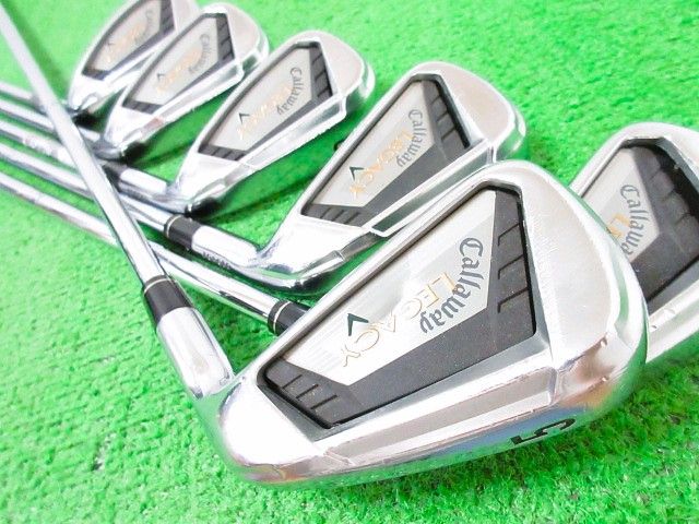 キャロウェイ レガシー LEGACY アイアンセット 6本 5 Pw GS 95 S 200 JP
