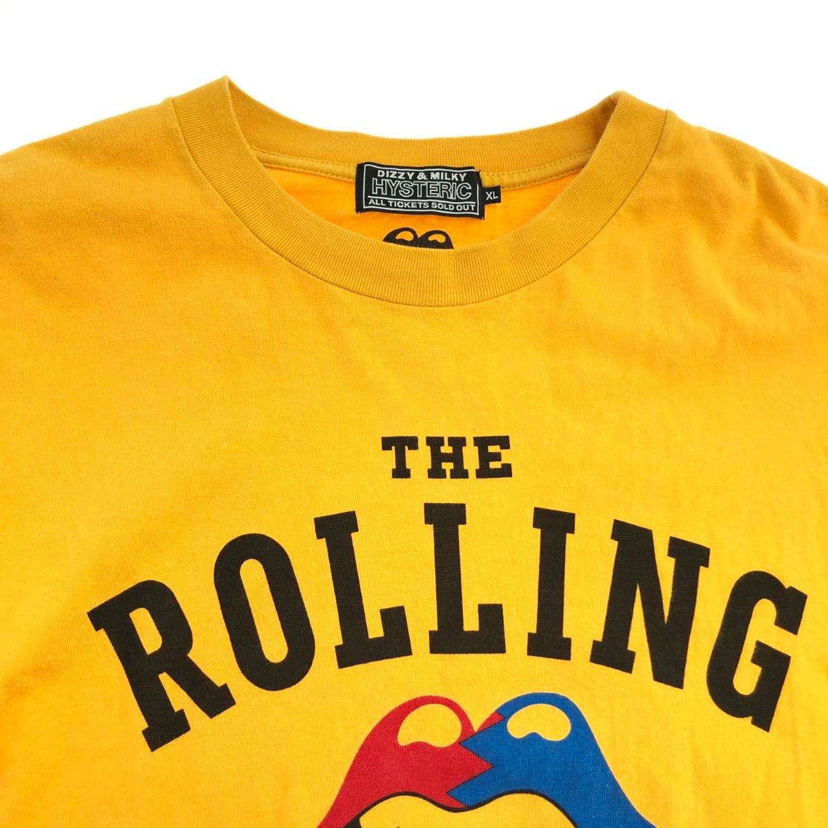 HYSTERIC GLAMOUR ヒステリックグラマー ローリングストーンズ 長袖