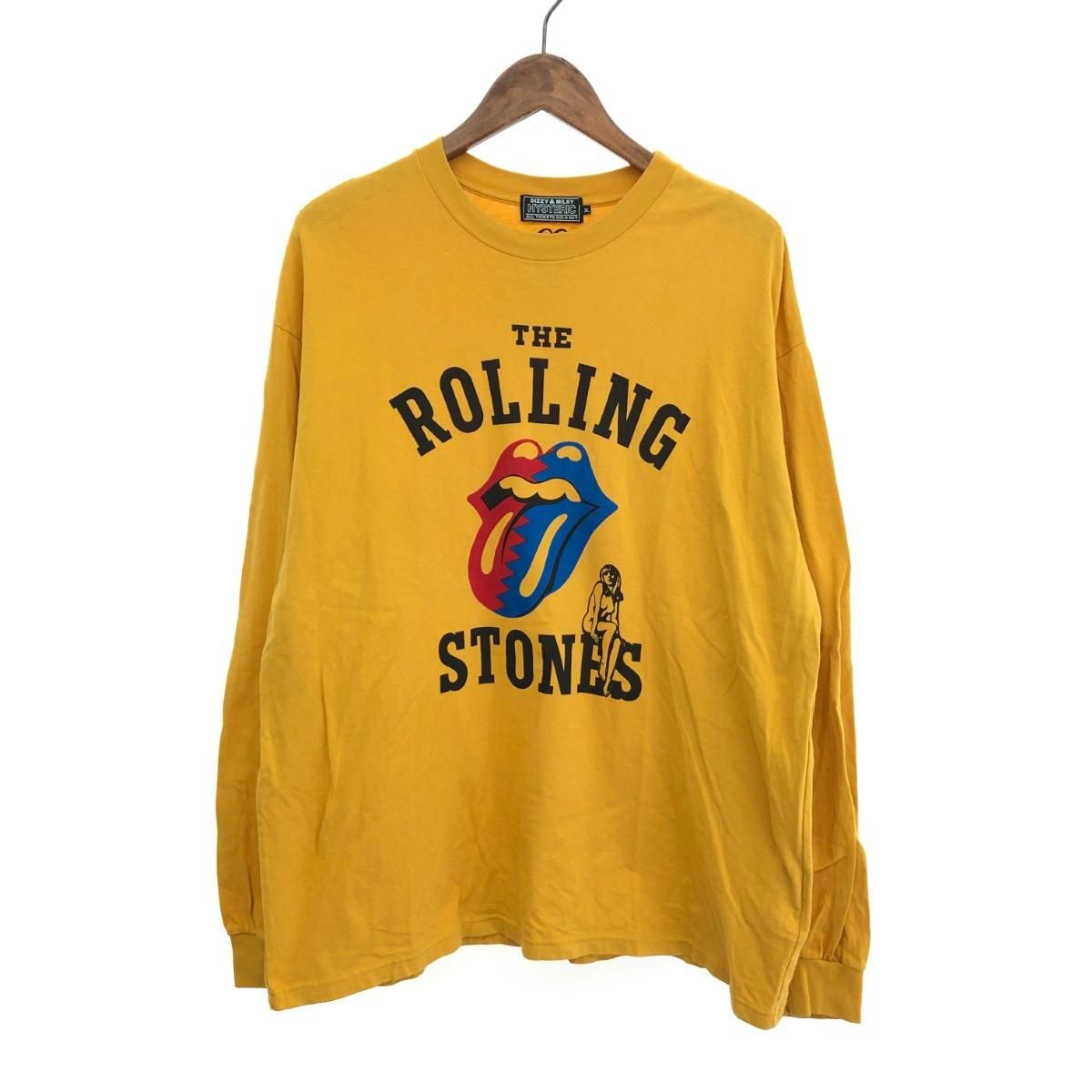 【lulu様 極美品】ヒステリックグラマー ローリングストーンズ 7分袖 XL lulu様 極美品】ヒステリックグラマー ローリングストーンズ 7分袖 XL
